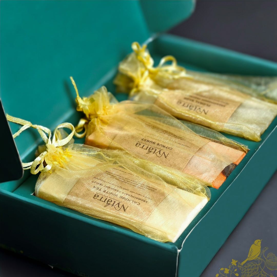 Fragrant Wax Tablets Pack of 3 Gift Box-Assorted (All 3 fragrances one each)