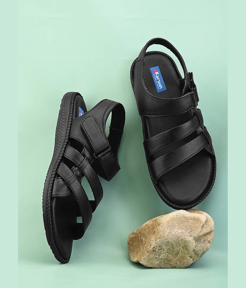 Karsun - Black Men's Sandals