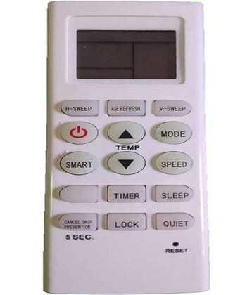 SUGNESH Re - 36VOLTAS AC Remote Compatible with  Voltas AC.