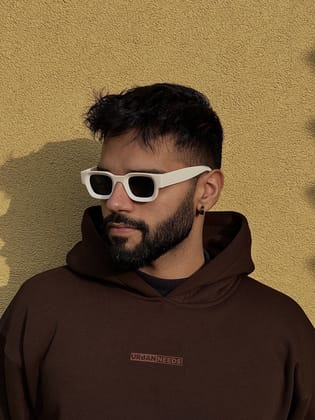 Block Shades - Cream-Free size