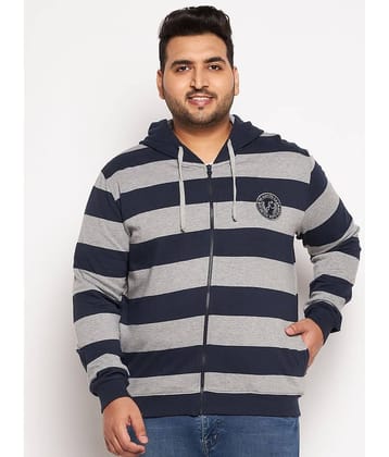 AUSTIVO - Navy Blue Cotton Blend Regular Fit Men's Sweatshirt ( Pack of 1 )