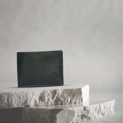 Men's Genuine Leather Wallet | Men's Bifold Leather Wallet with 8 Card Slots