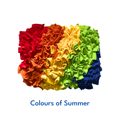 Snuffle Mat (new colours)-Colours of Summer