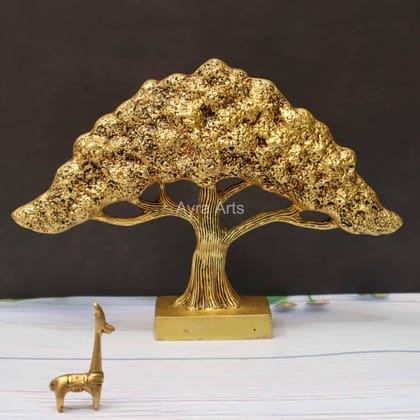 Brass kalpavriksha tree - 8.5 Inch Height