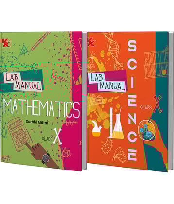 Lab Manual Mathematics & Science (HB) With Worksheet (Set of 2 Books) | For Class 10  | CBSE Based  | NCERT Based  | 2025 Edition