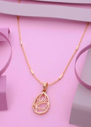 Designer Two Line Gold Plated Mangalsutra Chain For Women and Girls