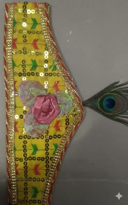 Chopra Premium Mukut with Mor Pankh – Quality Assured Product