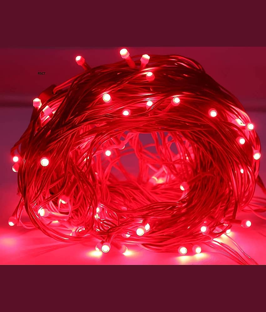 DAYBETTER - Red 15Mtr String Light ( Pack of 1 )