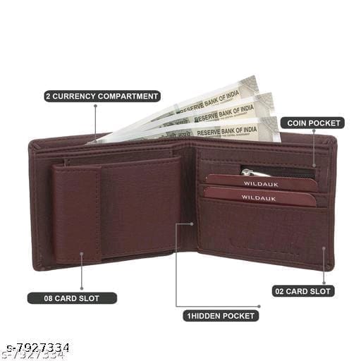Brown Leather Wallet for Men