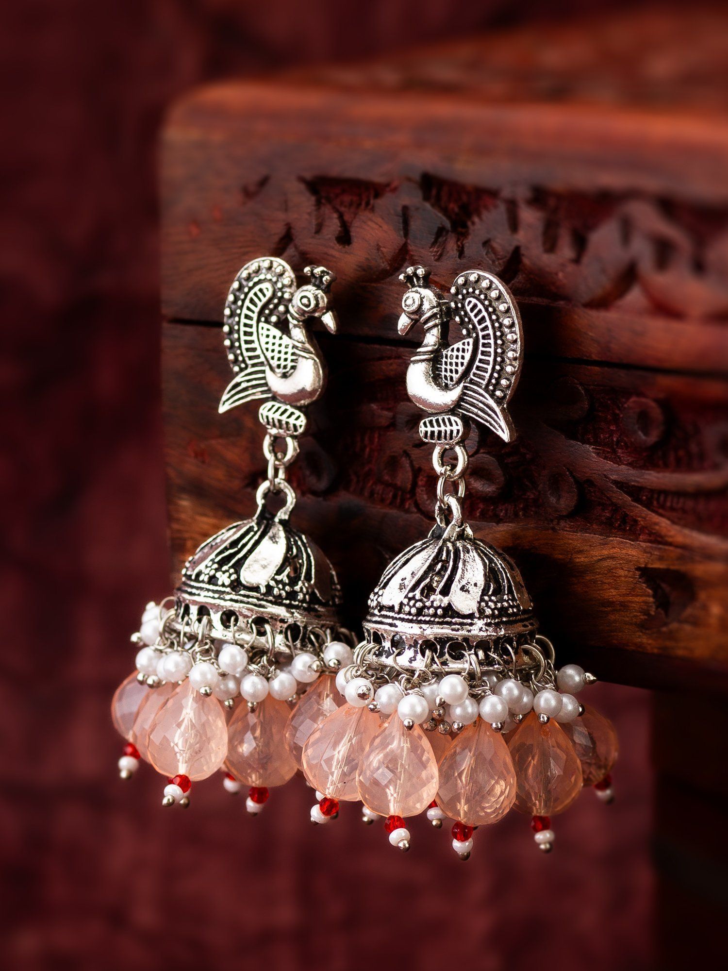 Morison Golden Spiral Earrings Unique Design, Stunning Elegance