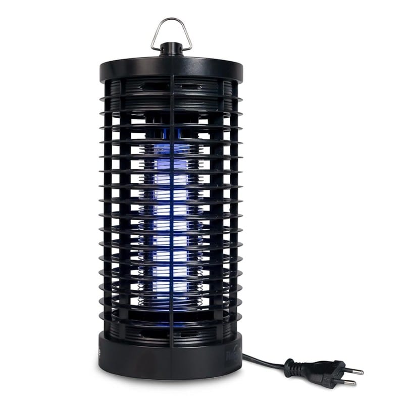 MOSKIKILL MW12 360-Degree Indoor Bug Zapper (Black, 550g) | High-Performance UV Pest Control | Indoor Protection