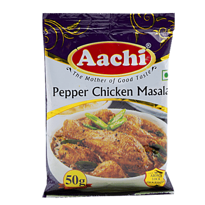 Aachi Masala - Pepper Chicken, 50 g Pouch