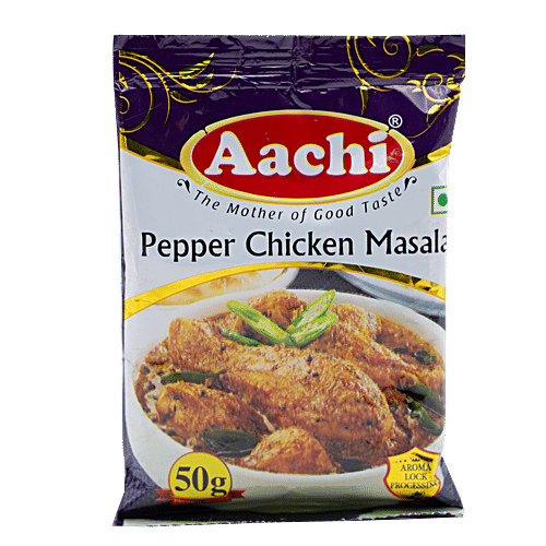 Aachi Masala - Pepper Chicken, 50 g Pouch