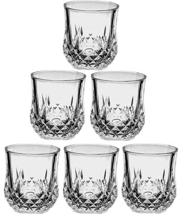 Somil Water/Juice  Glasses Set,  200 ML - (Pack Of 6)