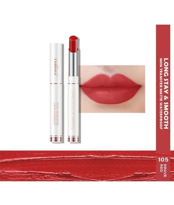 Maliao Rich Red Matte Lipstick 3.8
