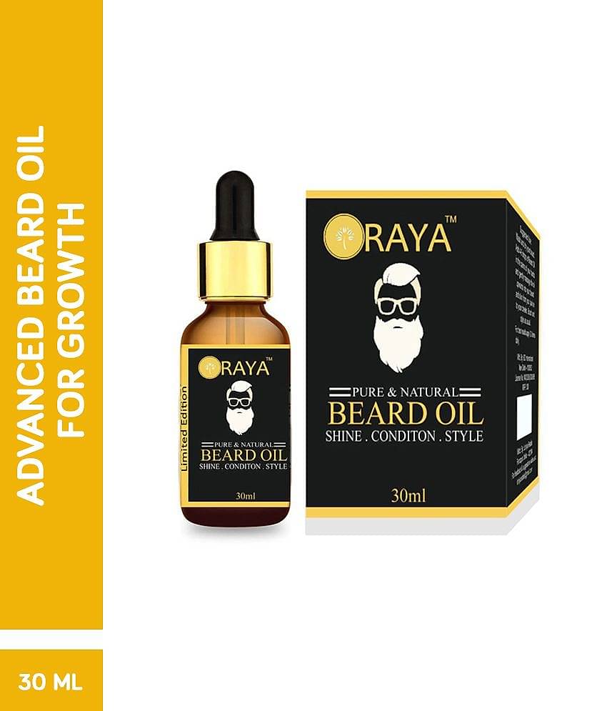 Oraya Natural & Organic Beard Growth Oil Infused With Olive Oil 30mL