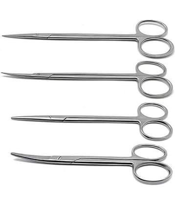 Tosh Tosh Surgical 6" Scissor Pack of Straight |Curved