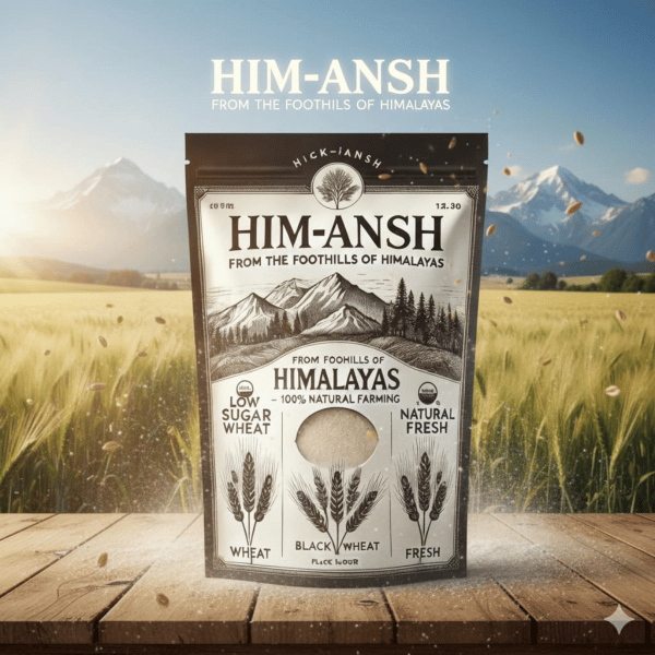 BLACK WHEAT FLOUR - 1 kg