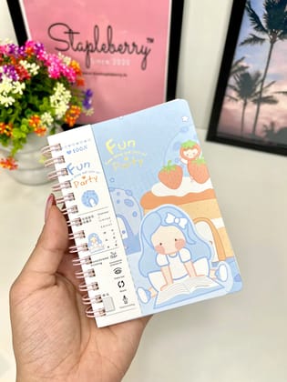 Kawaii Mini Diary | Cute Mini Spiral Notebook