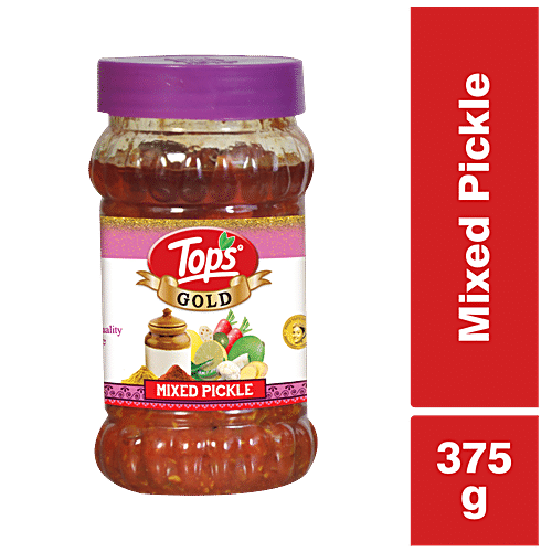 Tops Pickle - Gold Mixed, Spicy Condiment, Accompaniment For Meals