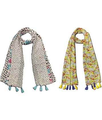 stolevilla Multi Printed Poly Cotton Yarn Combo ( Pack of 2 )