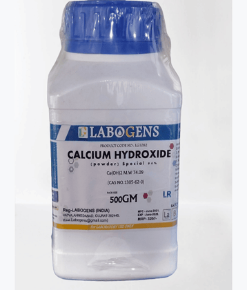 CALCIUM HYDROXIDE (powder) Special 96% 500GM