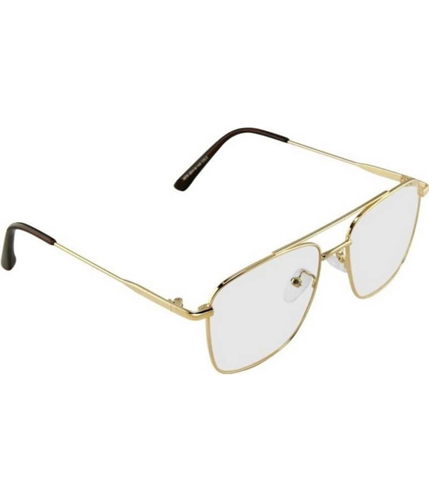 Admire Gold Full Rim Square Computer Glasses ( Pack of 1 )