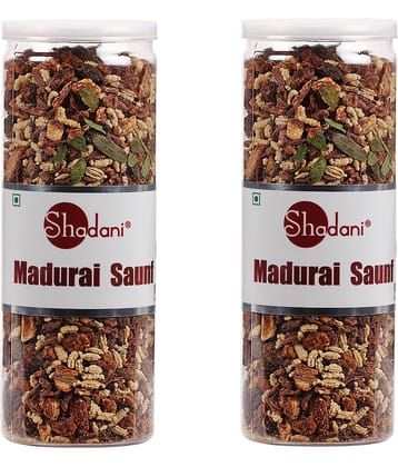 Shadani Madurai Saunf Can 170g (Pack of 2)