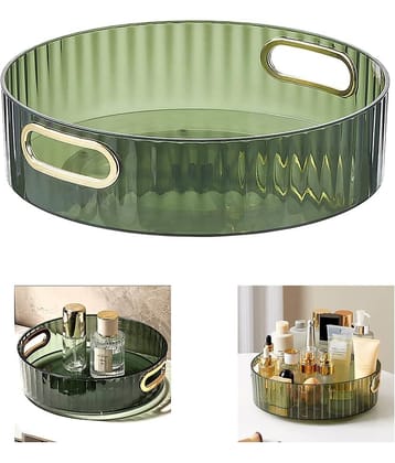 Multi-Purpose 360° Rotating Organizer Tray, Space-Saving Kitchen & Pantry Storage, Fruit Organization Rotating Tray, Easy-Access Turntable for Spices, Storage & More, Makeup Organizer, Spinning Skincare Cosmetic Organizer Tray, Kitchen Organizer