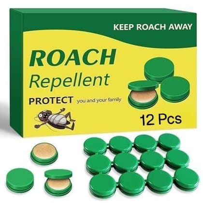 Panchhi Store-12 Pcs Natural Cockroaches Killer for Kitchens, Bathrooms, Cabinets, cockroachs Killer Gel, Roach Repellent for Cockroaches, for Indoor Cockroach Control, Insect Control