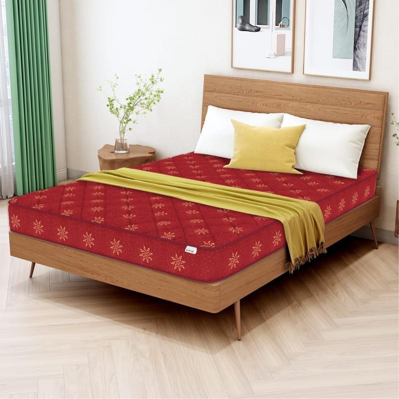 SLEEP SPA SOFT BOUNCE PREMIUM ORTHOPEDIC DIRECT FROM FACTORY 6 inch Double High Resilience (HR) Foam Mattress (L x W. 72 inch x 48 inch)