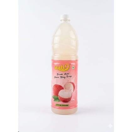 aah! Lychee Drink - 1.7 L - One plastic bottle aah! Lychee Drink - 1.7 L - One plastic bottle