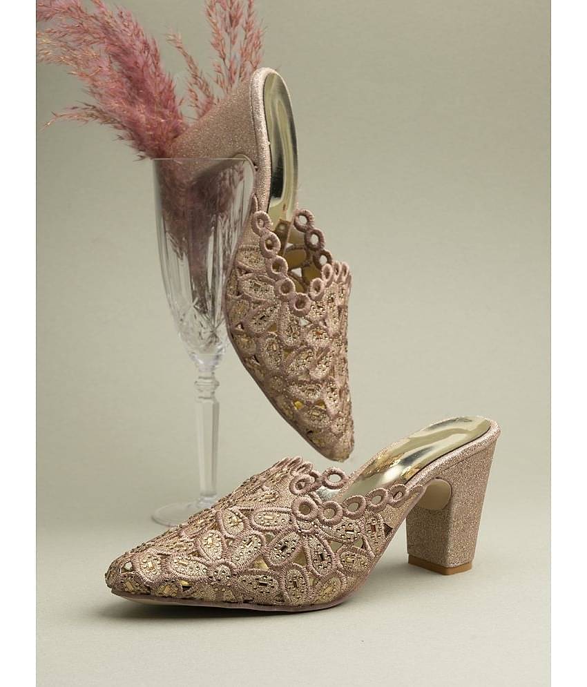 Shoetopia Girls Pink Heels