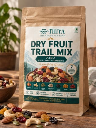 Himalayan 7 in 1 Trail Mix | Dry Fruits | Berries | Seeds | 250g