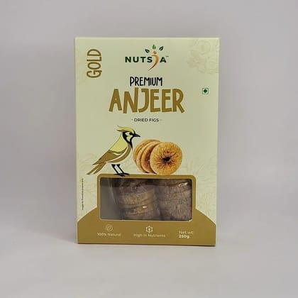 Nutsia Premium Anjeer (Dried Figs) - Gift Box 250g
