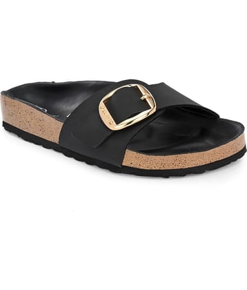 El Paso Black Women's Flats