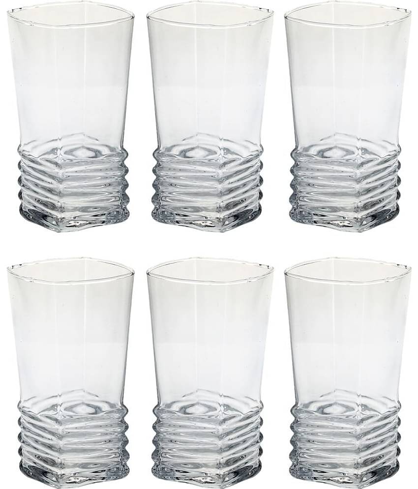 Somil Water/Juice  Glasses Set,  300 ML - (Pack Of 6)