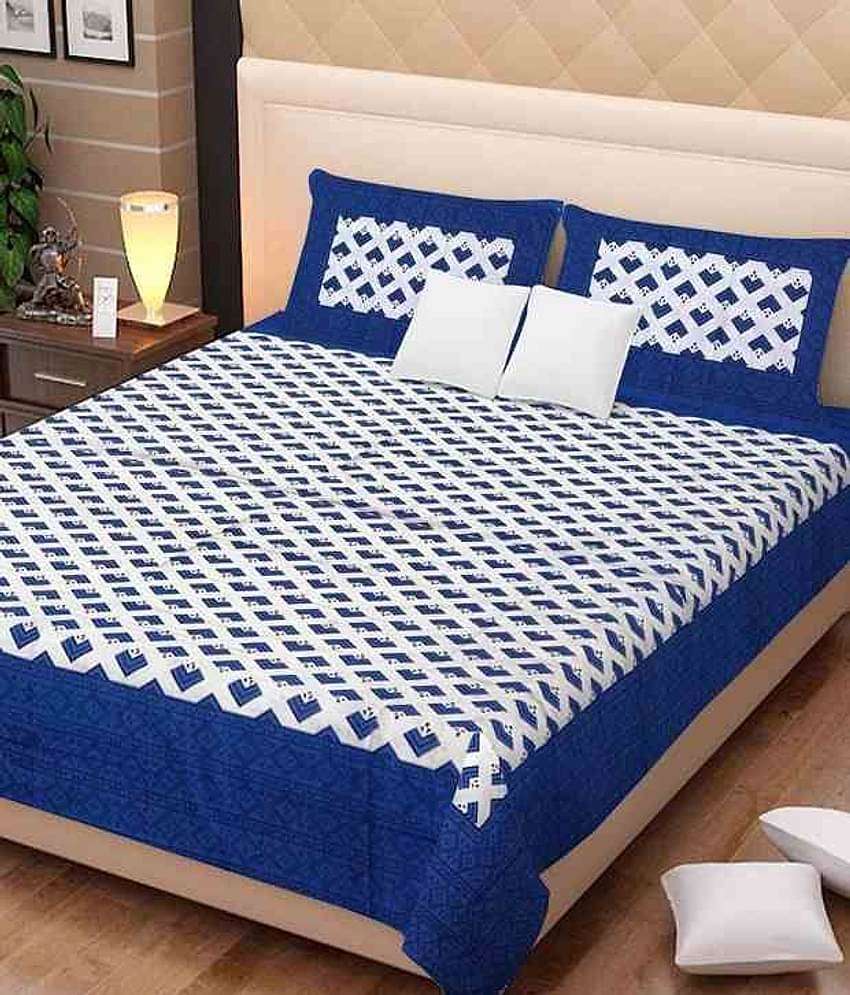 Bombay Spreads Cotton King Bedsheet ( Multi )