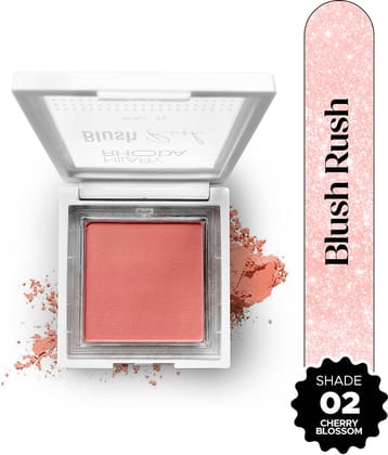 Hilary Rhoda Pressed Powder Blush Cherry Blossom-Shad2 Rose Pink 34 g