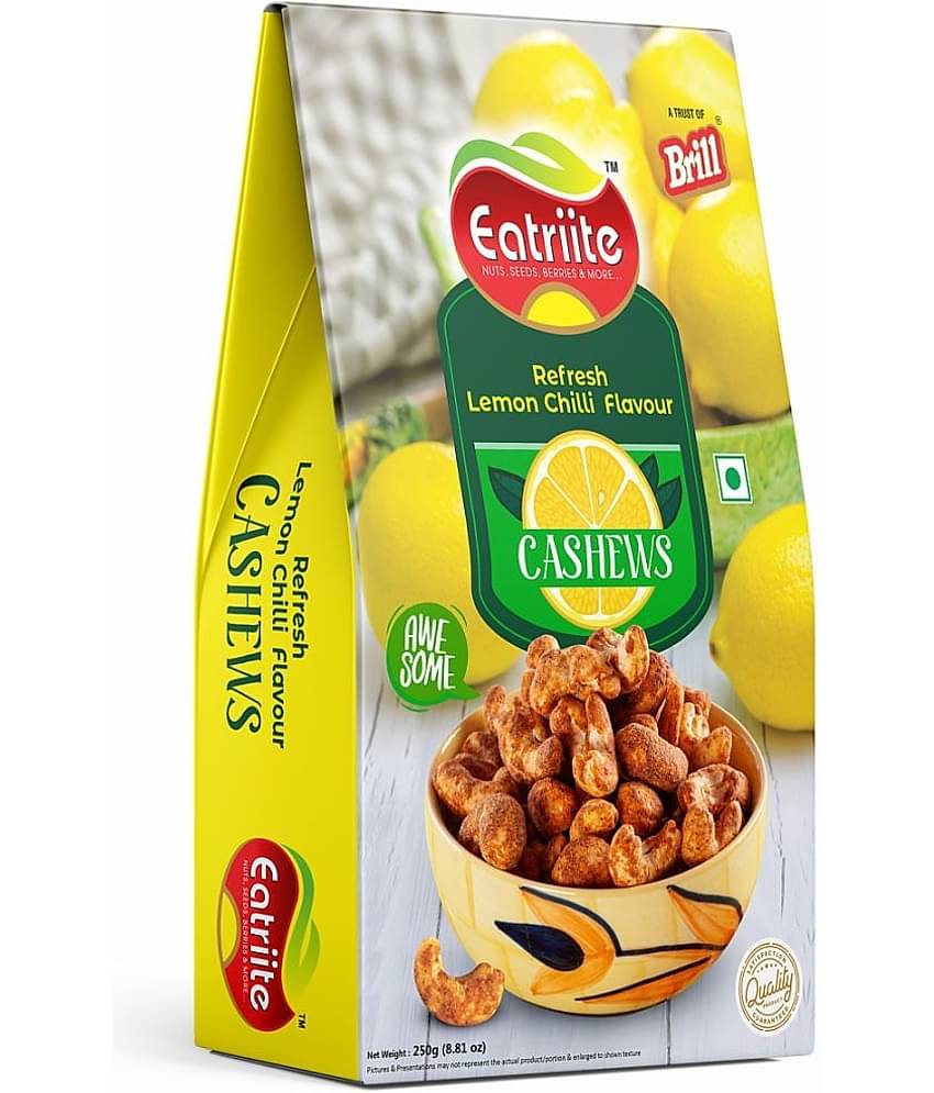 Eatriite Refresh Lemon Chilli Flavour Cashews (200 g)