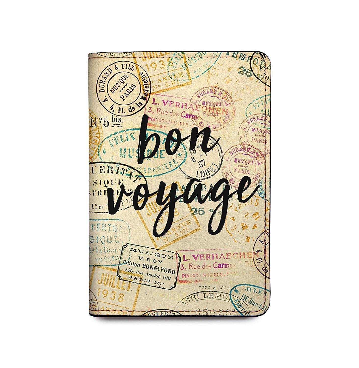 Bon Voyage Passport Cover