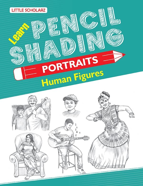 Learn Pencil Shading Portraits - HUMAN FIGURES [Paperback] [Aug 26, 2022] LS Editorial Team