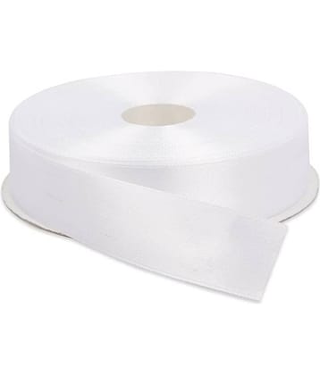 PRANSUNITA Polyster Double Face Satin Ribbon for Wedding, Party Decoration ( Pack of 1 )