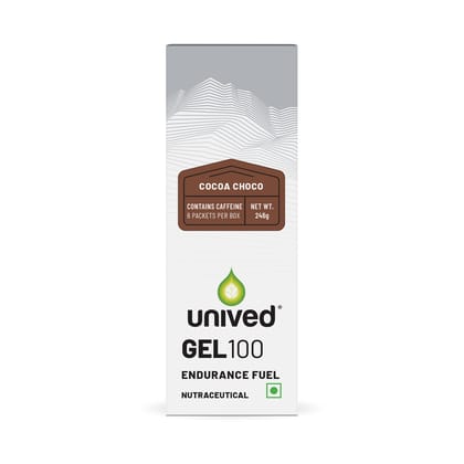 Unived Gel 100 for Fast Energy, Focus & Endurance Training Cocoa Choco Unived Gel 100 for Fast Energy, Focus & Endurance Training Cocoa Choco