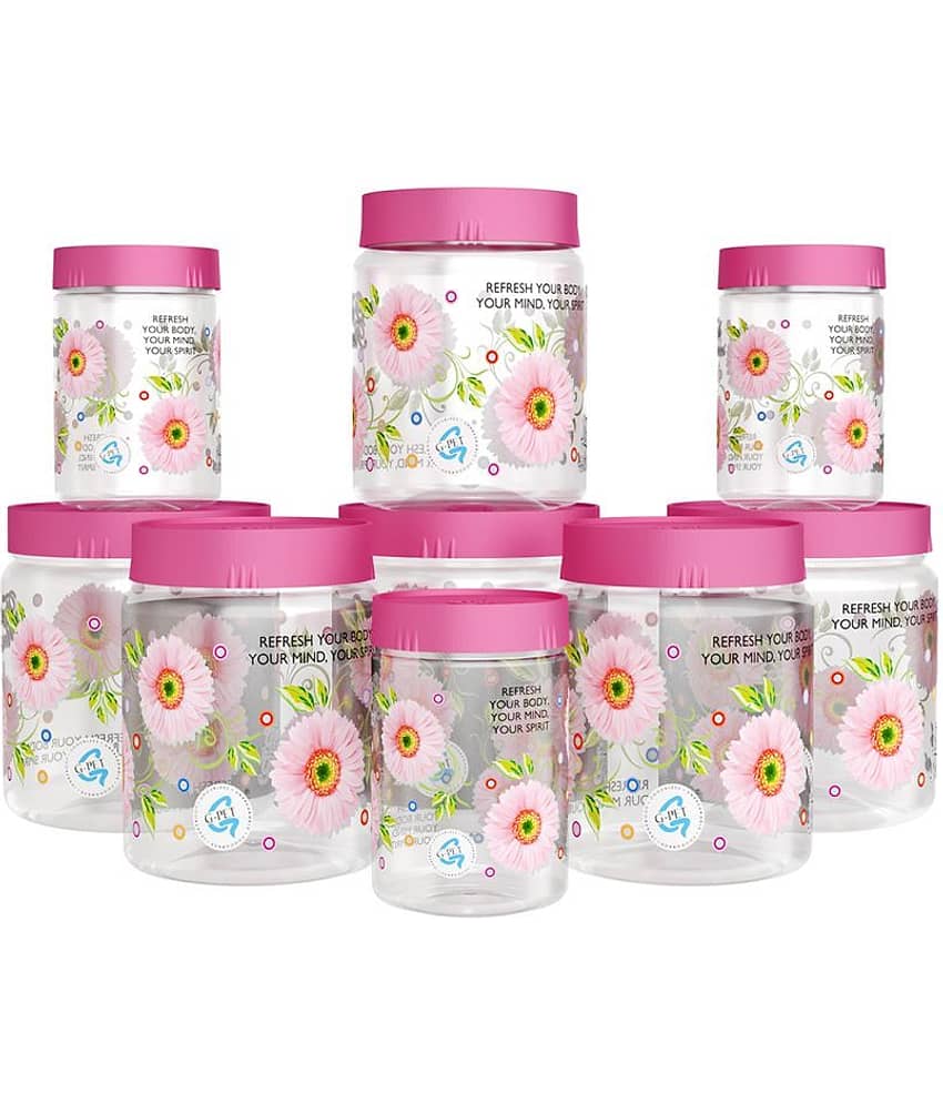 G-Pet Print Magic PET Food Container Set of 9 1500 mL