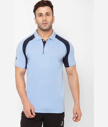 EPPE - Blue Polyester Regular Fit Men's Sports Polo T-Shirt ( Pack of 1 )