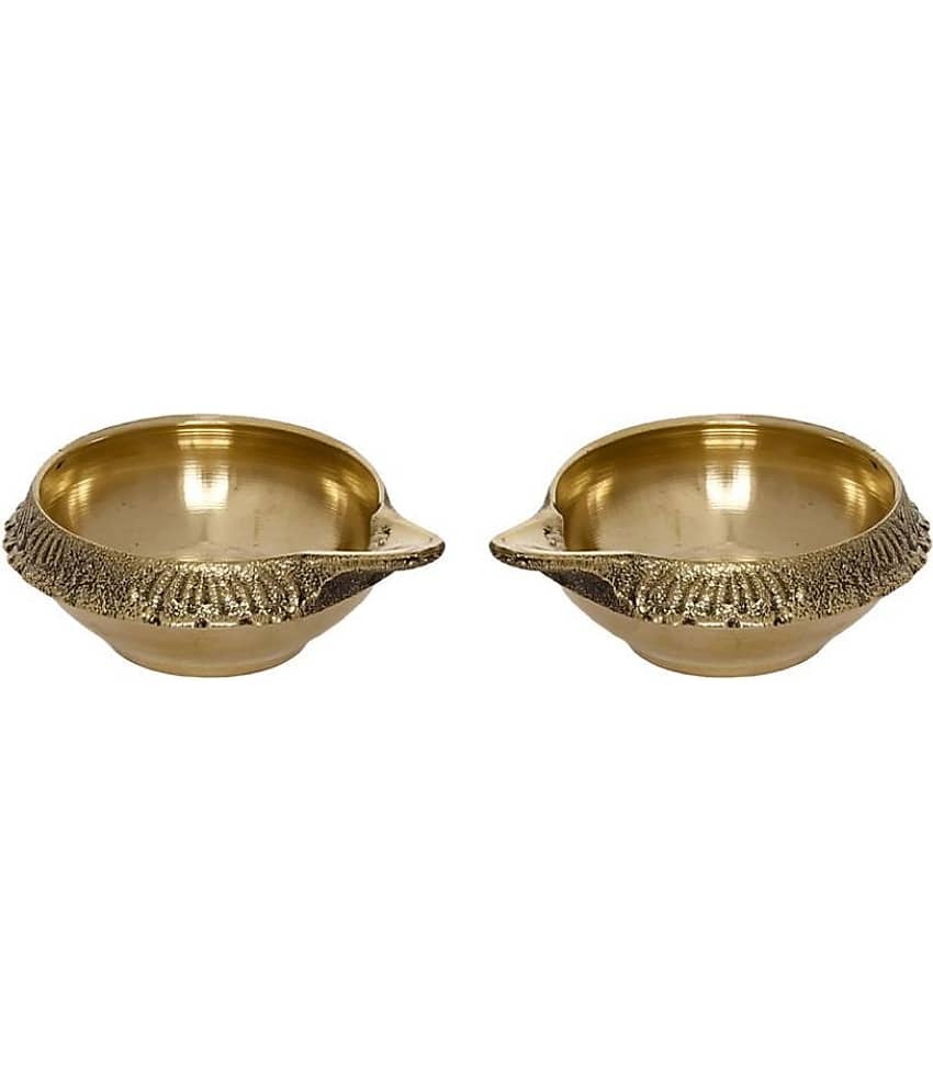 Diya - Brass 12 cm (Pack of 2)