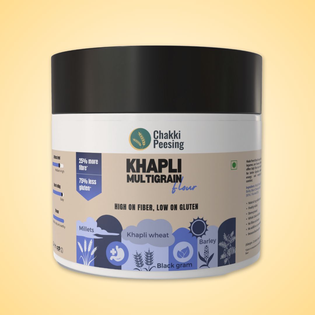 Khapli Multigrain Digestive Atta-500G