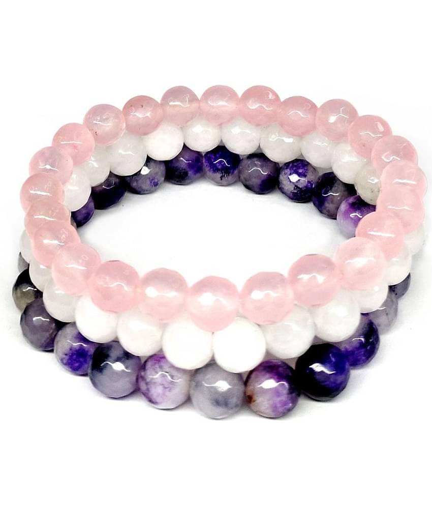 DAIVYA WELLNESS - Multicolor Bracelet ( Pack of 3 )