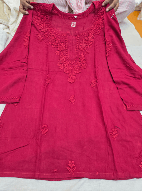 Top Rayon Neck Buti